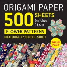 Image for Origami Paper 500 sheets Flower Patterns 6" (15 cm)