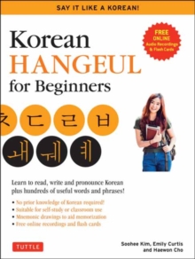 Image for Korean Hangul for Beginners: Say it Like a Korean