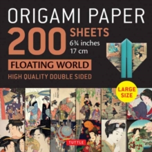 Image for Origami Paper 200 sheets Floating World 6 3/4" (17 cm) : Tuttle Origami Paper: Double-Sided Origami Sheets with 12 Different Prints (Instructions for 6 Projects Included)