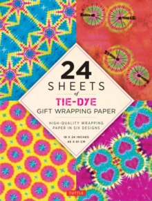 Image for Tie-Dye Gift Wrapping Paper - 24 sheets : 18 x 24" (45 x 61 cm) Wrapping Paper