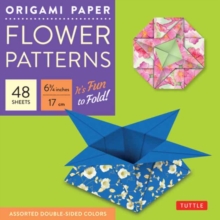 Image for Origami Paper 6 3/4" (17 cm) Flower Patterns 48 Sheets