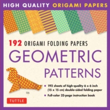 Image for Origami Folding Papers - Geometric Patterns - 192 Sheets
