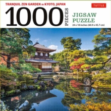 Tranquil Zen Garden in Kyoto Japan- 1000 Piece Jigsaw Puzzle: Ginkaku-ji, Temple of the Silver Pavilion (Finished Size 24 in X 18 in)