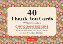 Chiyogami, 40 Thank You Cards with Envelopes: (4 1/2 x 3 inch blank cards in 8 unique designs)