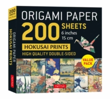 Image for Origami Paper 200 sheets Hokusai Prints 6" (15 cm)
