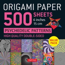 Image for Origami Paper 500 sheets Psychedelic Patterns 6" (15 cm)