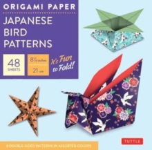 Origami Paper – Japanese Bird Patterns – 8 1/4″ – 48 Sheets: Tuttle Origami Paper: Origami Sheets Printed with 8 Different Designs: Instructions for 7 Projects Included