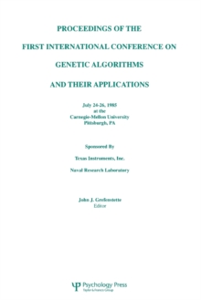 Proceedings of the First International Conference on Genetic Algorithms and their Applications
