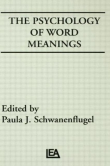 Psychology of Word Meanings