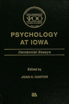 Psychology at Iowa