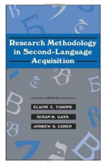 Research Methodology in Second-Language Acquisition