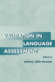 Validation in Language Assessment