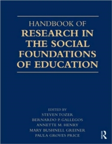 Image for Handbook of Research in the Social Foundations of Education