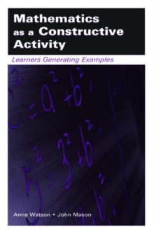 Image for Mathematics as a Constructive Activity