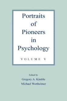 Portraits of Pioneers in Psychology