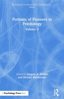 Portraits of Pioneers in Psychology