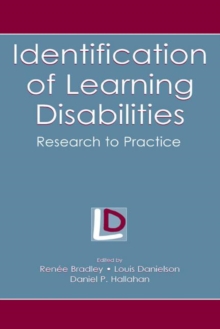 Image for Identification of Learning Disabilities