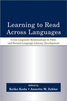 Image for Learning to Read Across Languages