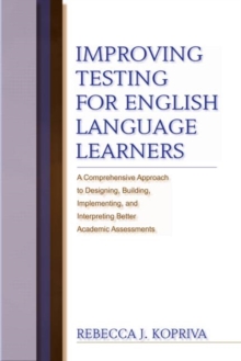 Image for Improving Testing For English Language Learners