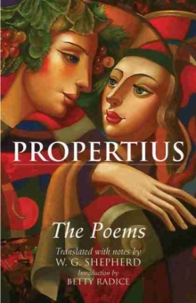 Image for Propertius : The Poems