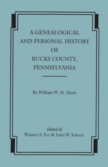 Image for Genealogical and Personal History of Bucks County, Pennsylvania