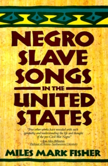 Image for Negro Slave Songs in the United States
