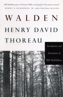 Image for Walden : Introduction and Annotations by Bill McKibben