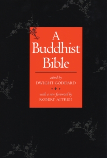 Image for A Buddhist Bible