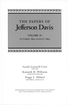 Image for The Papers of Jefferson Davis