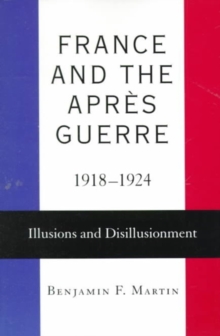 France and the Apres Guerre, 1918-1924