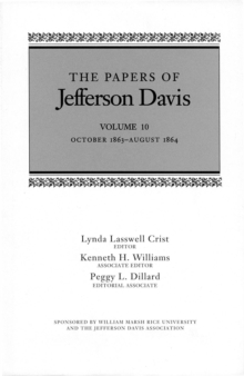 Image for Papers of Jefferson Davis: October 1863--August 1864