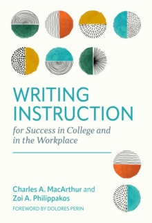 Image for Writing instruction for success in college and in the workplace