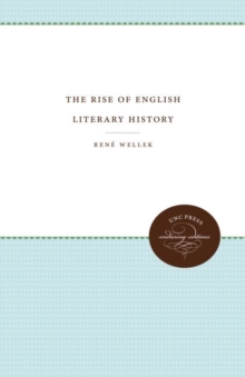 Image for The Rise of English Literary History