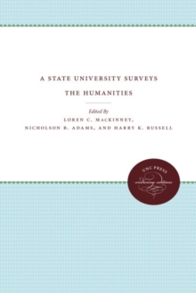 Image for A State University Surveys the Humanities