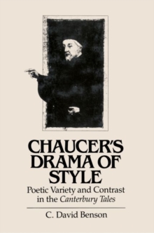 Image for Chaucer's Drama of Style