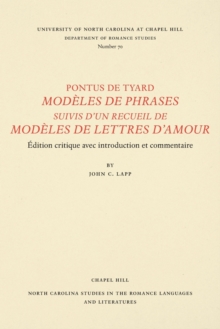 Image for Modáeles de phrases suivis d'un recueil de modáeles de lettres d'amour  : edition critique avec introduction et commentaire par
