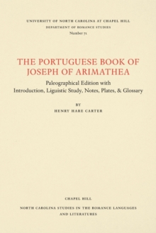Image for The Portuguese book of Joseph of Arimathaea