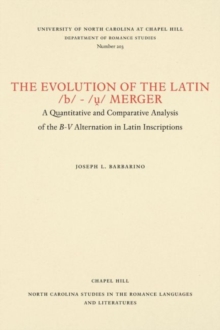Evolution of the Latin /b/-/u/ Merger