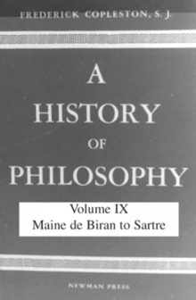 Image for A History of Philosophy, Volume IX