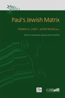 Image for Paul's Jewish Matrix