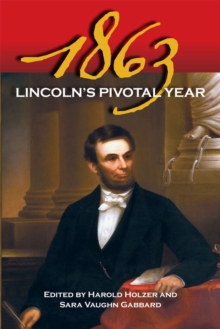 Image for 1863  : Lincoln's pivotal year