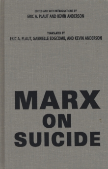 Image for Marx on Suicide