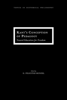 Image for Kant's Conception of Pedagogy