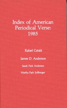 Image for Index of American periodical verse: 1995