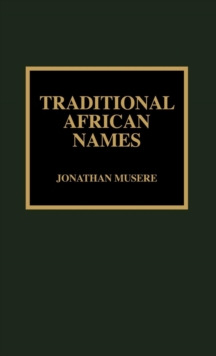 Traditional African Names