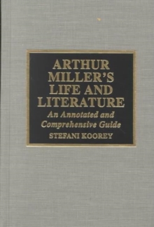 Image for Arthur Miller's Life and Literature