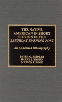 Native American in Short Fiction in the Saturday Evening Post