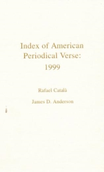 Image for Index of American periodical verse  : 1999