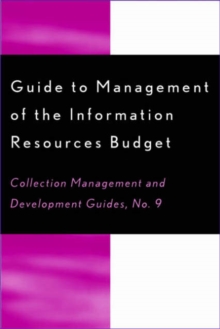 Image for Guide to the management of the information resources budget