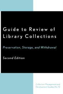 Image for Guide to Review of Library Collections